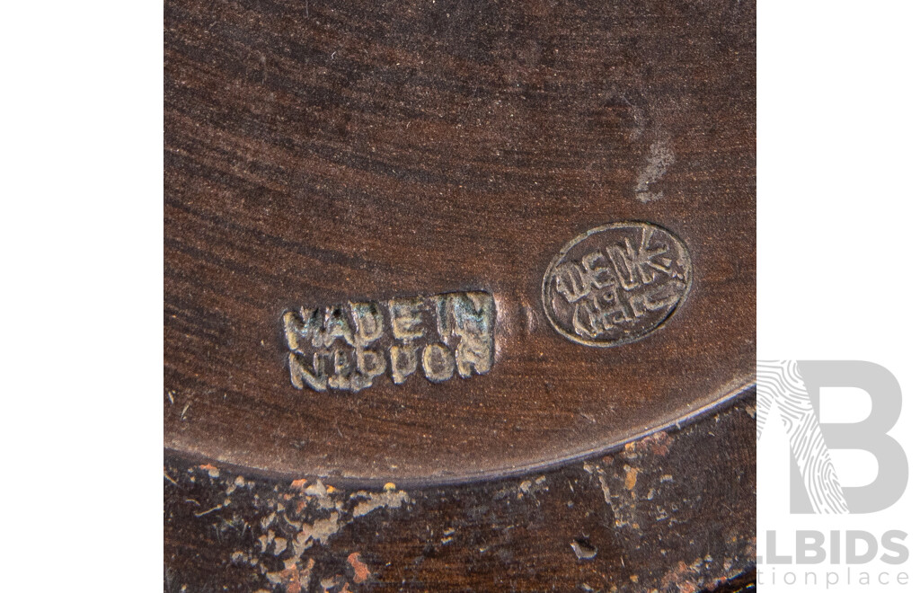 Meiji Period Japanese Urn with Foo Dog Handles, C 1890–1910