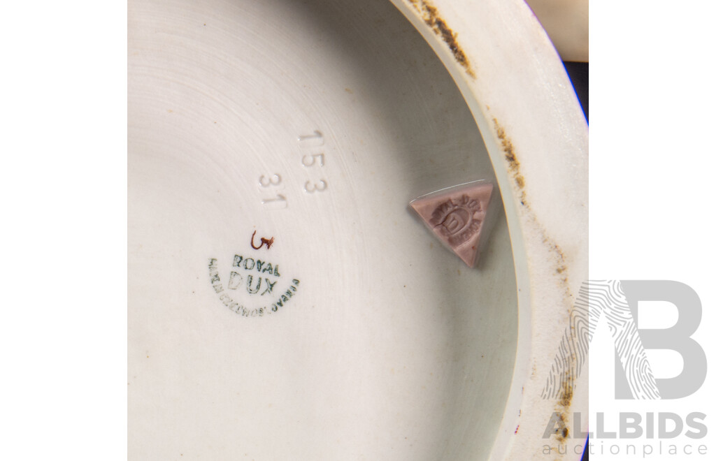 Royal Dux, Bohemia (Czechoslovakia)Art Deco Porcelain Spanish Dancer Figurine 