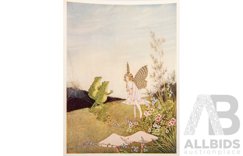 Folio of 18 Ida Rentoul Outhwaite Fairy Illustration Plates