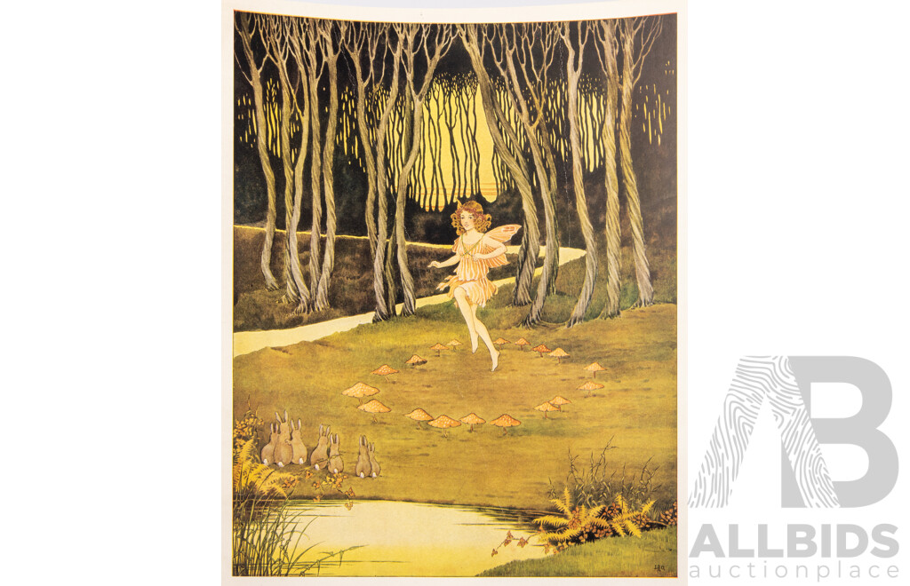 Folio of 18 Ida Rentoul Outhwaite Fairy Illustration Plates