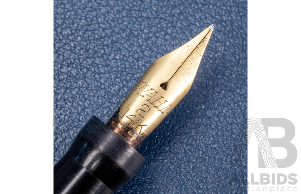 Wahl Eversharp Lever-Fill Fountain Pen with 14K Gold Nib