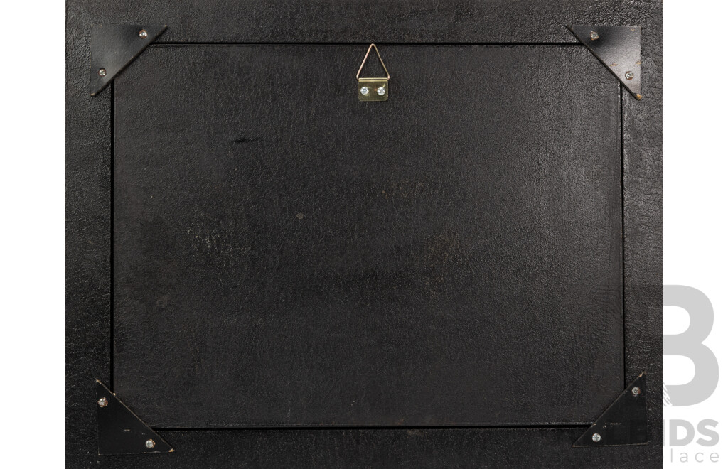 Pair of Vintage Asian Artworks with Mother-of-Pearl Inlay