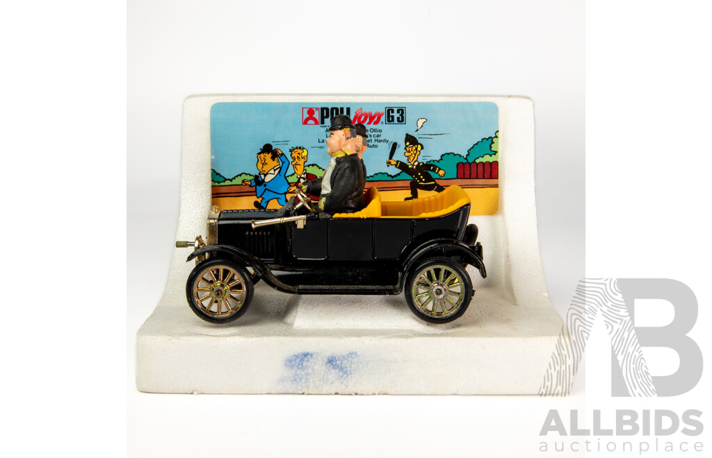 Politoy Laurel and Hardy Die-Cast Car, Model B304