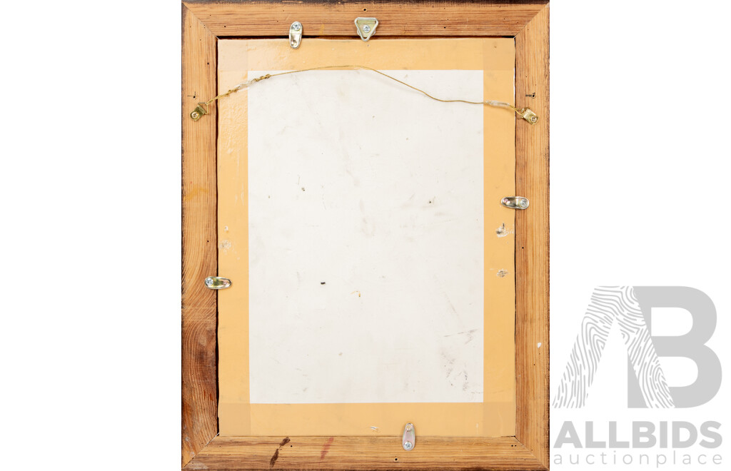 Japan Tilso Vintage Hand-Painted Ceramic Tile with Raised Scene