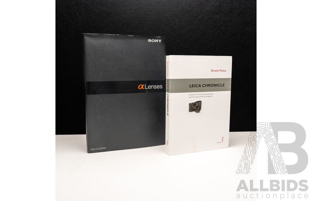 ‘The Leica Chronicle’ by Erwin Puts and ‘Sony Lenses’ (Two Volumes)