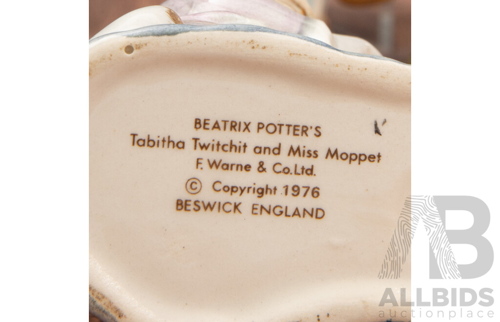 Collection of 13 Beswick Beatrix Potter Figurines, 1979