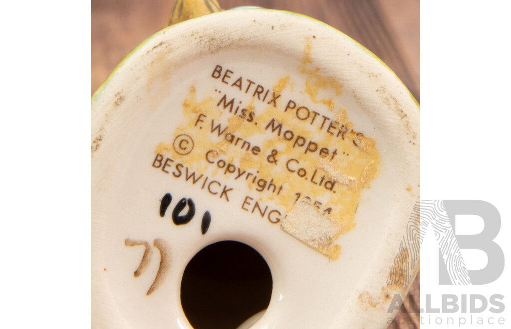 Collection of 13 Beswick Beatrix Potter Figurines, 1979