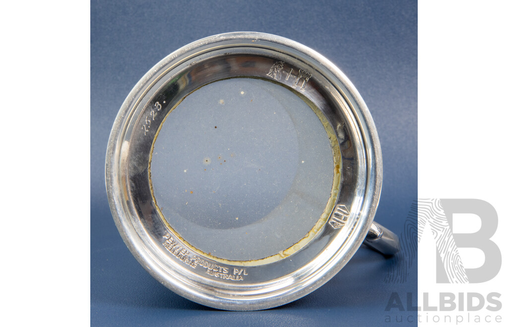 Tankard Commemorating 75th Anniversary of Royal Australian Navy