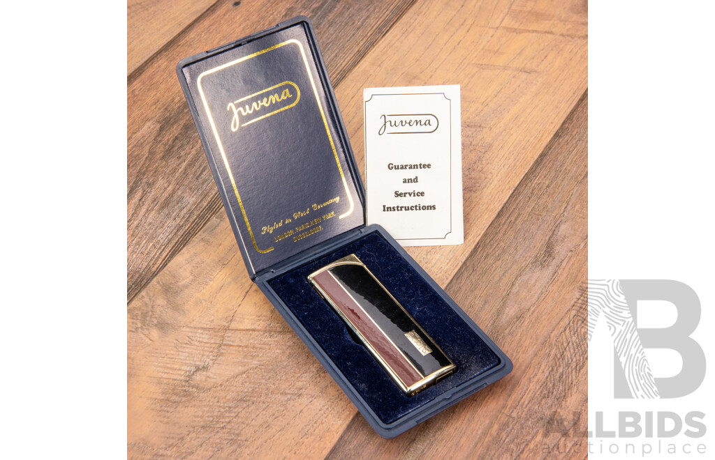 Vintage Juneva Lighter in Original Box