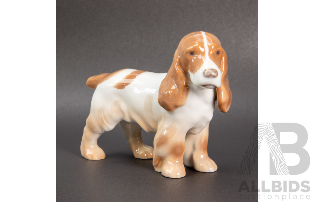 Royal Copenhagen Cocker Spaniel Figurine No 450