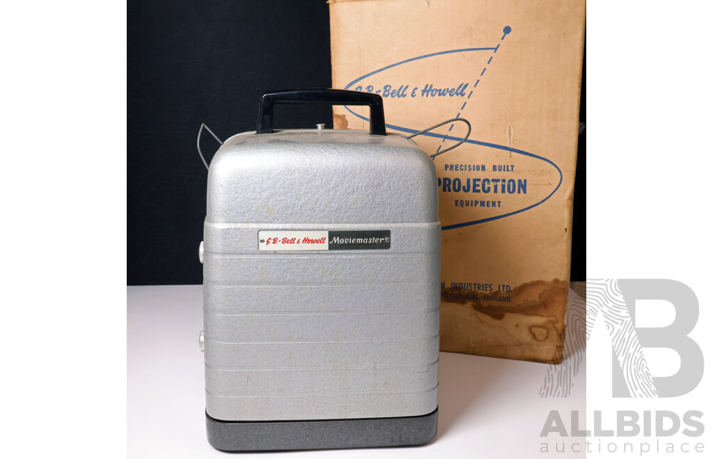 Bell & Howell Model 635 8mm Cine Projector with Original Box