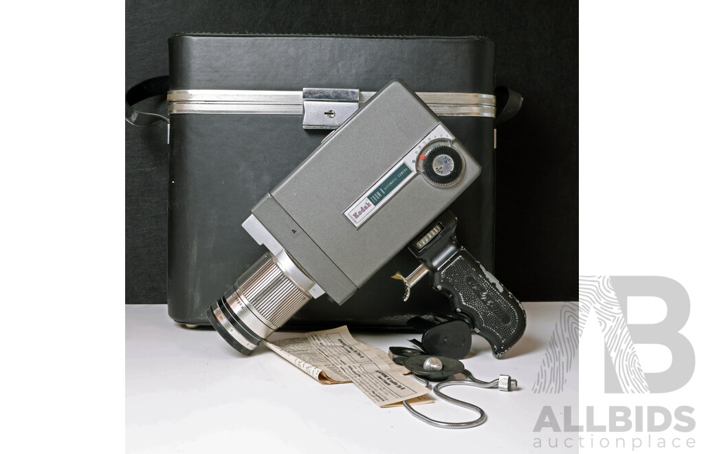 Kodak Automatic Zoom 8 Movie Camera, 1960s