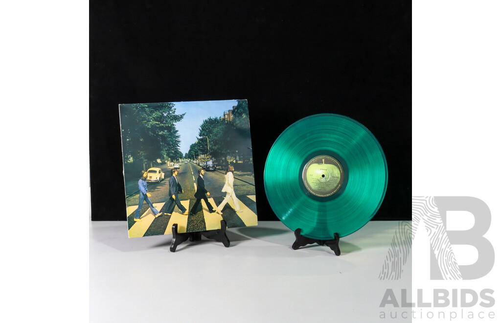The Beatles – Abbey Road (PCS 7088) Australian Apple Pressing – Translucent Green Vinyl – AP-001-4 Matrix