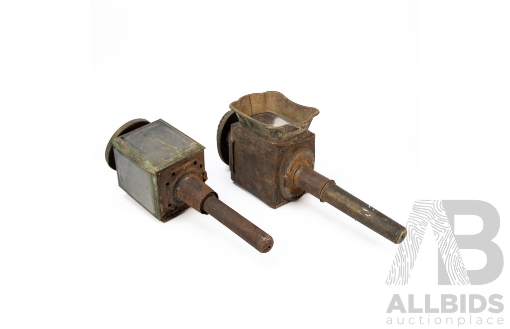 Two Carriage Lanterns