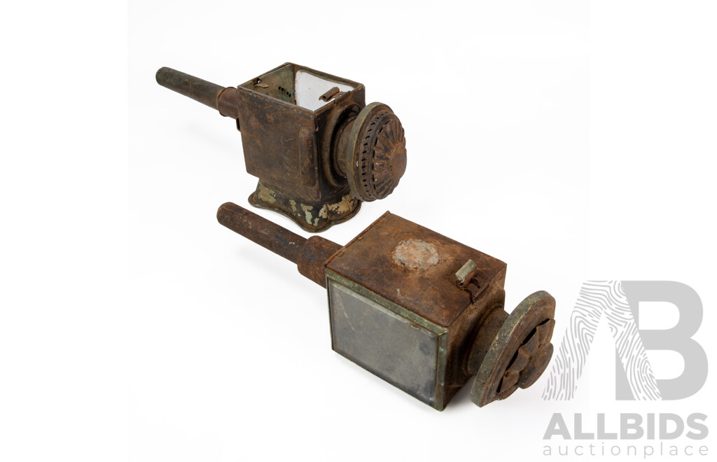 Two Carriage Lanterns