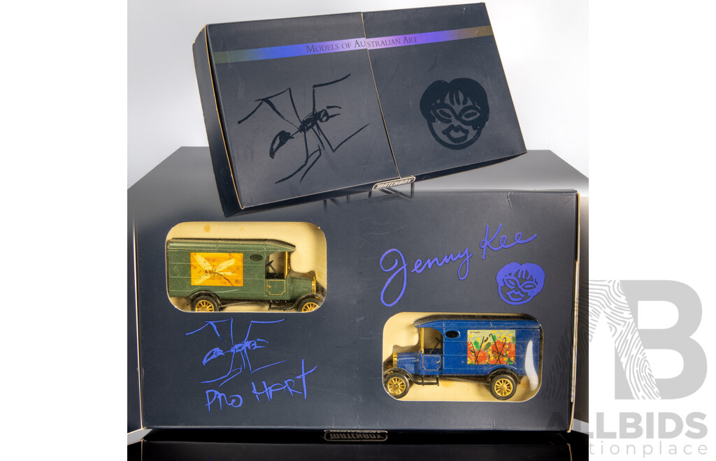 Limited Edition Matchbox Car Set – Pro Hart & Jenny Kee #390
