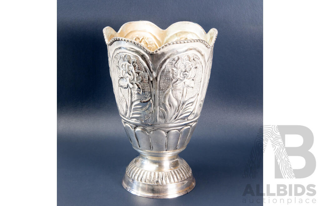 Antique or Vintage Silverplate Vase