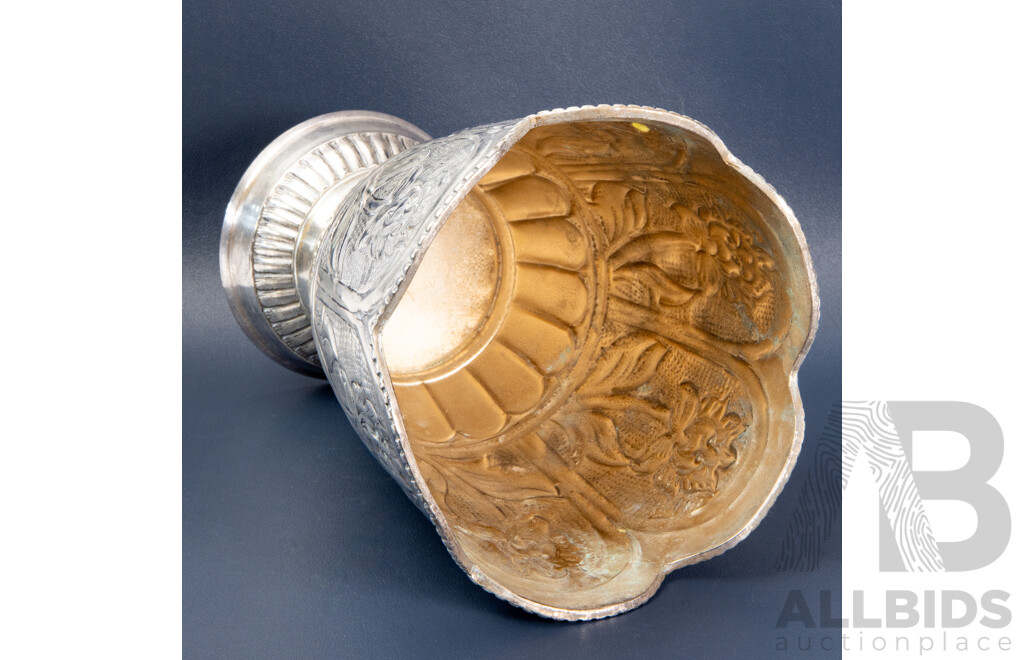Antique or Vintage Silverplate Vase