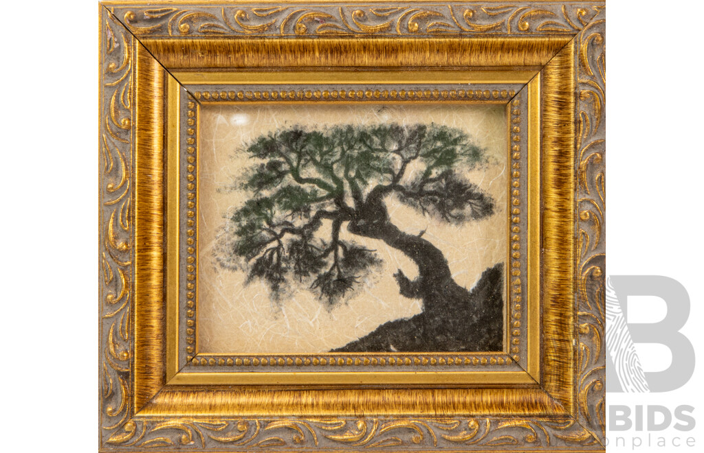 Pair of Small Asian Artworks