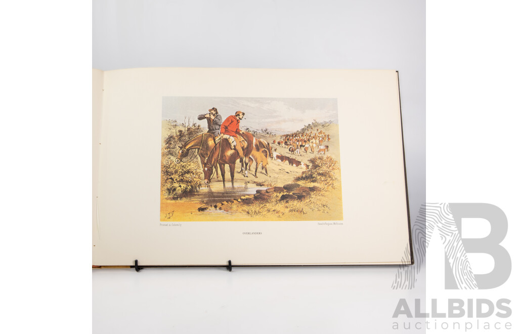 S.T. Gill, (19th Century, British-Born Australian, 1818-1880), The Australian Sketchbook, Published by Lansdowne Press, 1974, 28 x 44 cm