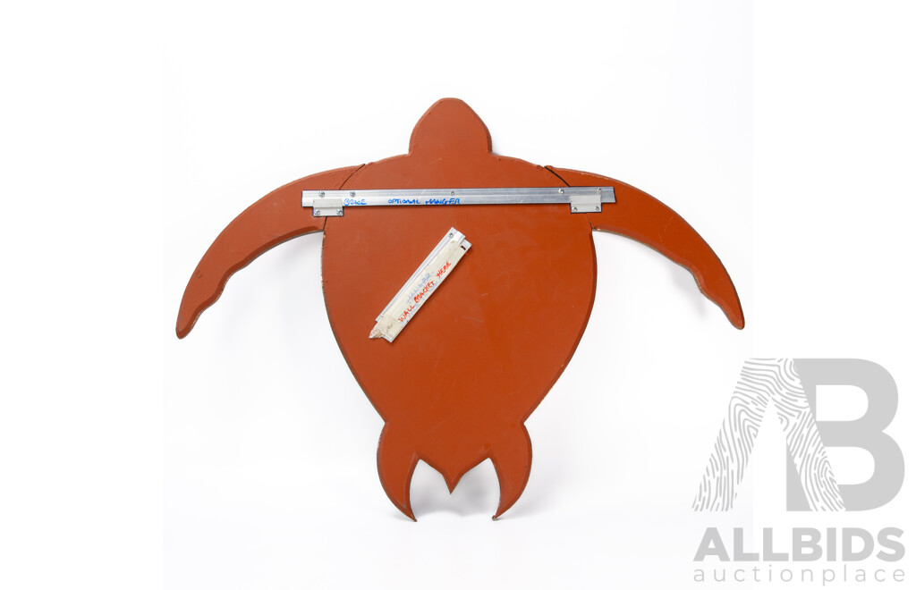 Stunning Copper Turtle Wall Hanging