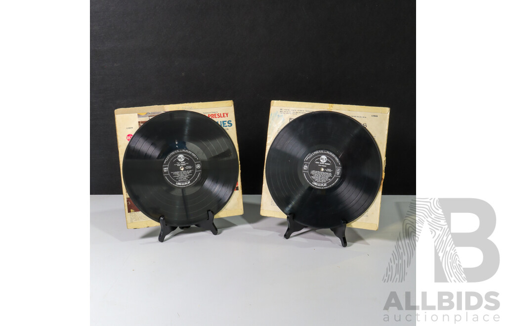 Collection of Elvis Presley LPs Plus Limited Edition Elvis Presley The Searcher DVD