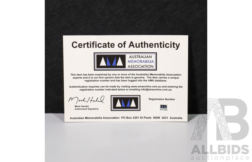 Super Rare Signed John Lennon Photograph