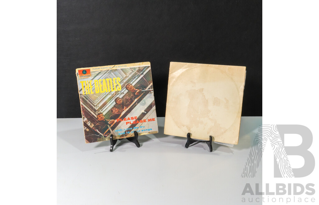 Pair of Original Pressing Beatles Albums - Please Please Me and the 