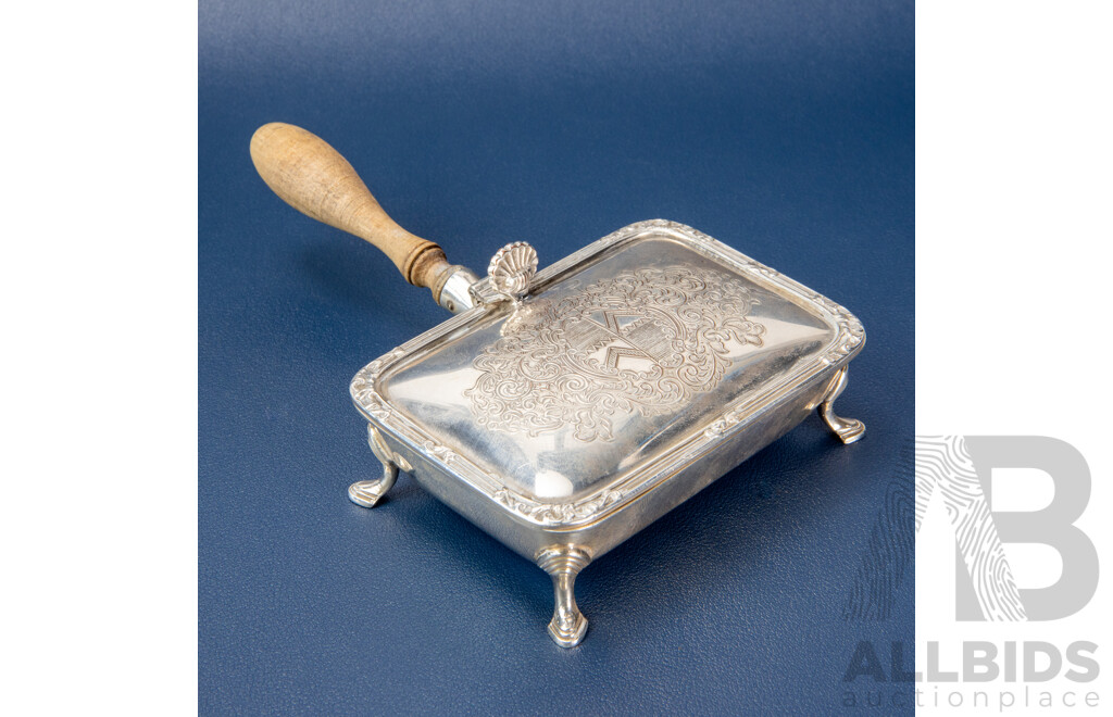 Vintage Silver Plate Crumb Catcher