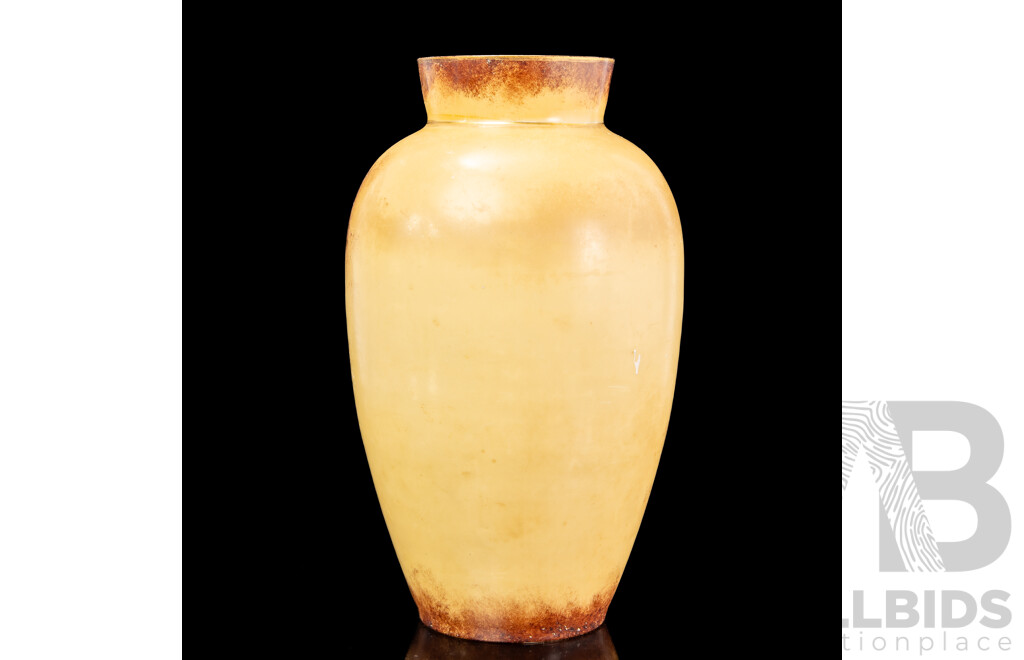 Beautiful Antique Victorian Bohemian Glass Vase