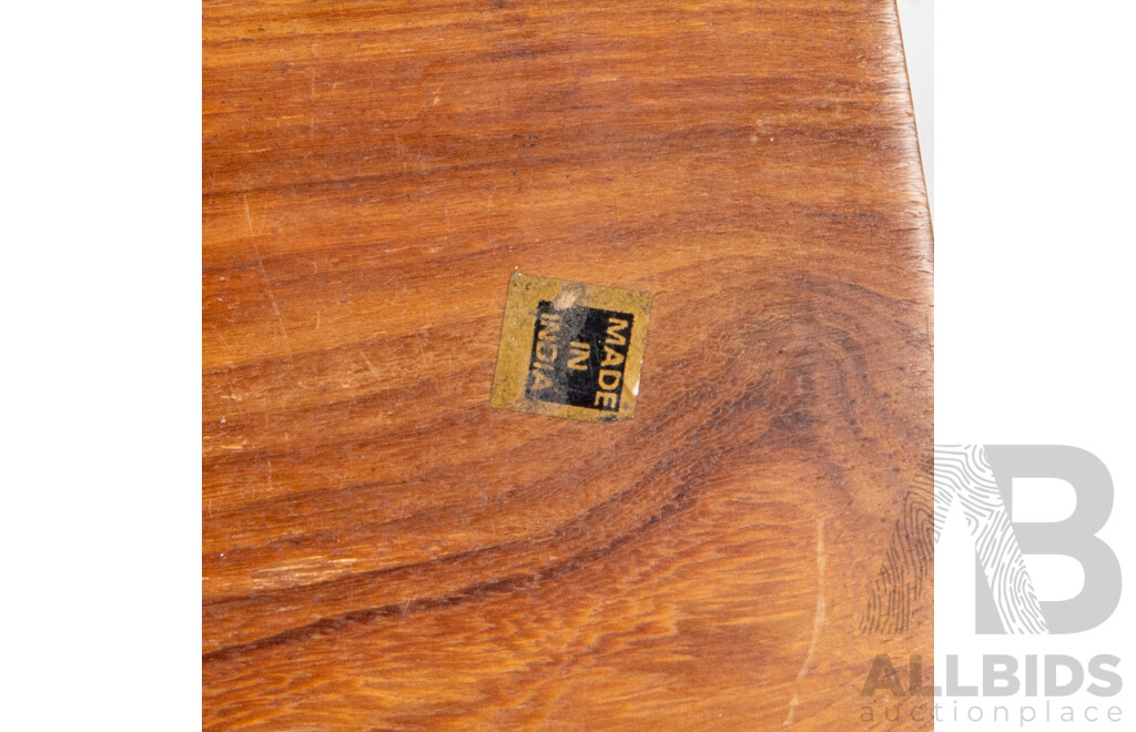 Beautiful Timber Indian Made Velvet Lined Jewellery Box