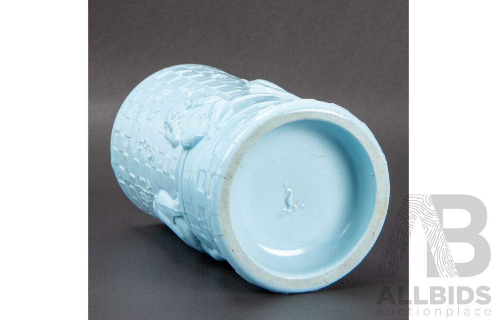 Antique Sowerby Pressed Milk Glass Walter Crane Mary Multiplication Pattern 1235 Design