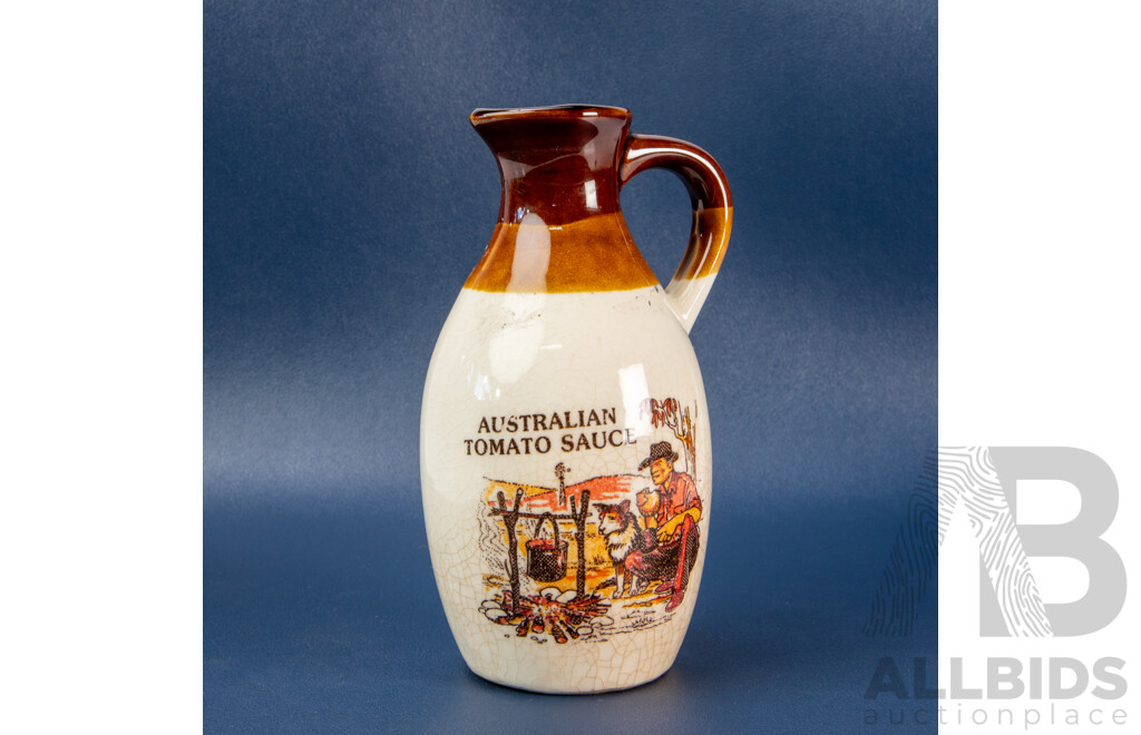 ]Vintage Australian Bushland Tomato Sauce Jug