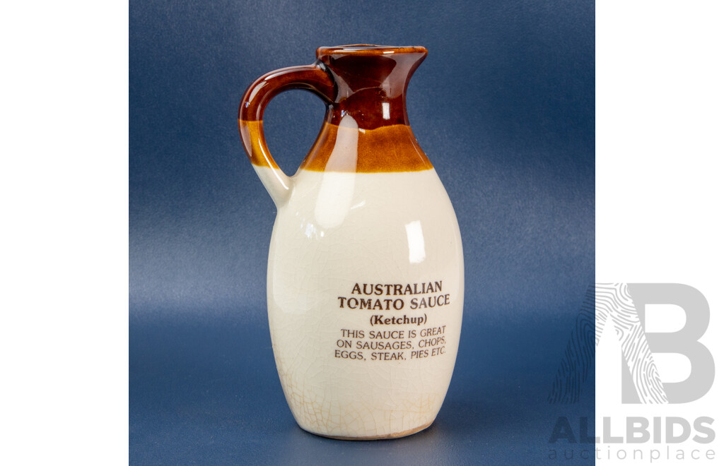 ]Vintage Australian Bushland Tomato Sauce Jug