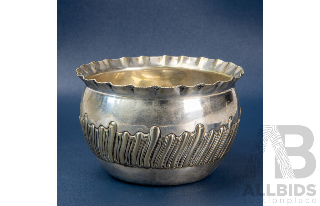 Antique 19th Century Thomas Wilkinson And Sons Silver Plate Bowl