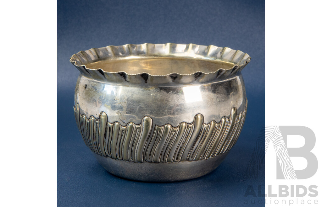 Antique 19th Century Thomas Wilkinson And Sons Silver Plate Bowl