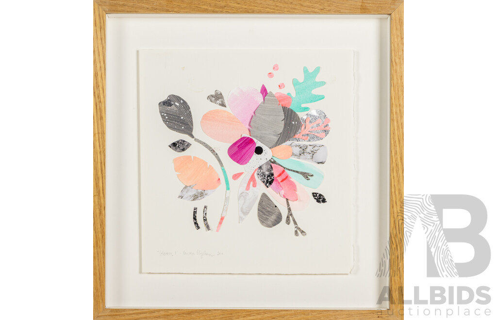 Laura Blythman Bloom 1 Paper Collage