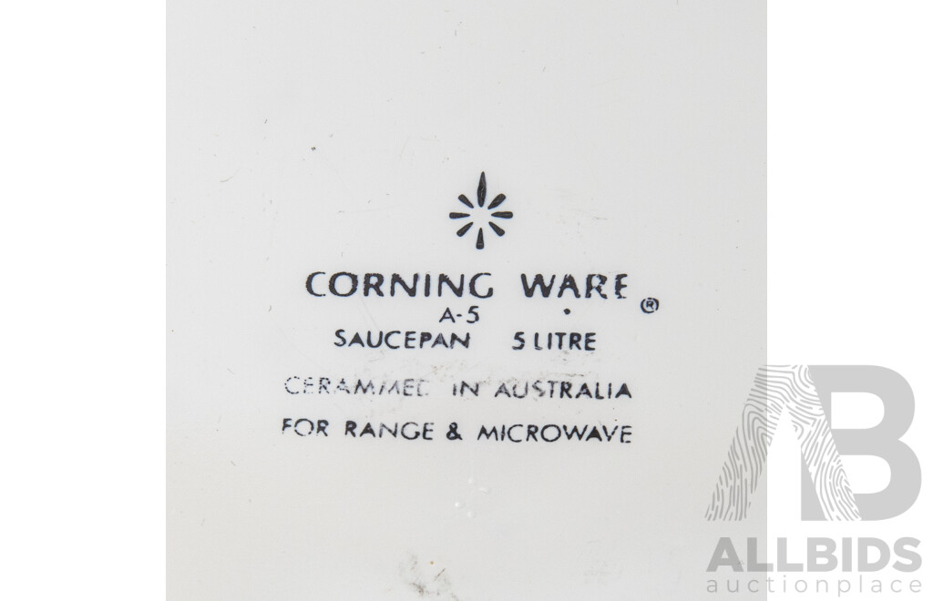 VIntage Corning Ware 'Spice of Life' Covered Casserole Dishes, Set of Four