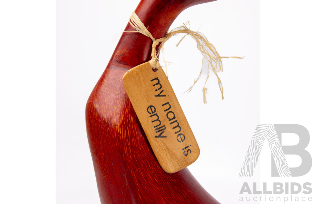 Vintage Dcuk Wooden Duck Emily