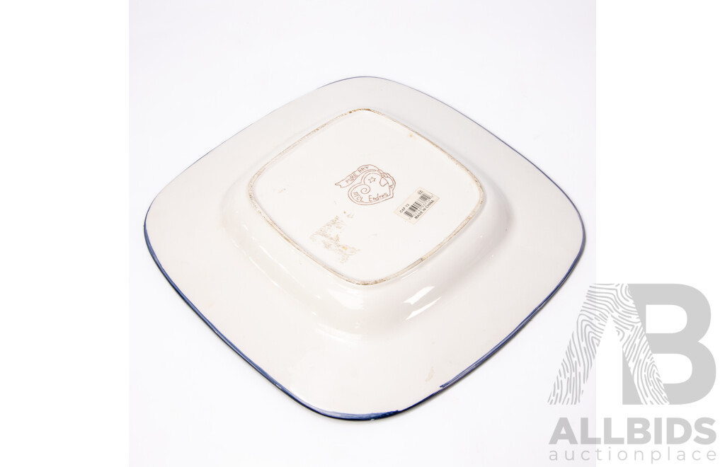 Vintage American Fish Platter