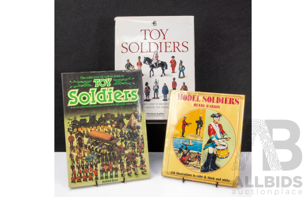 Collection of Three Model Soldier Books