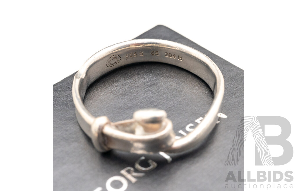 George Jensen Torun Silver Ring