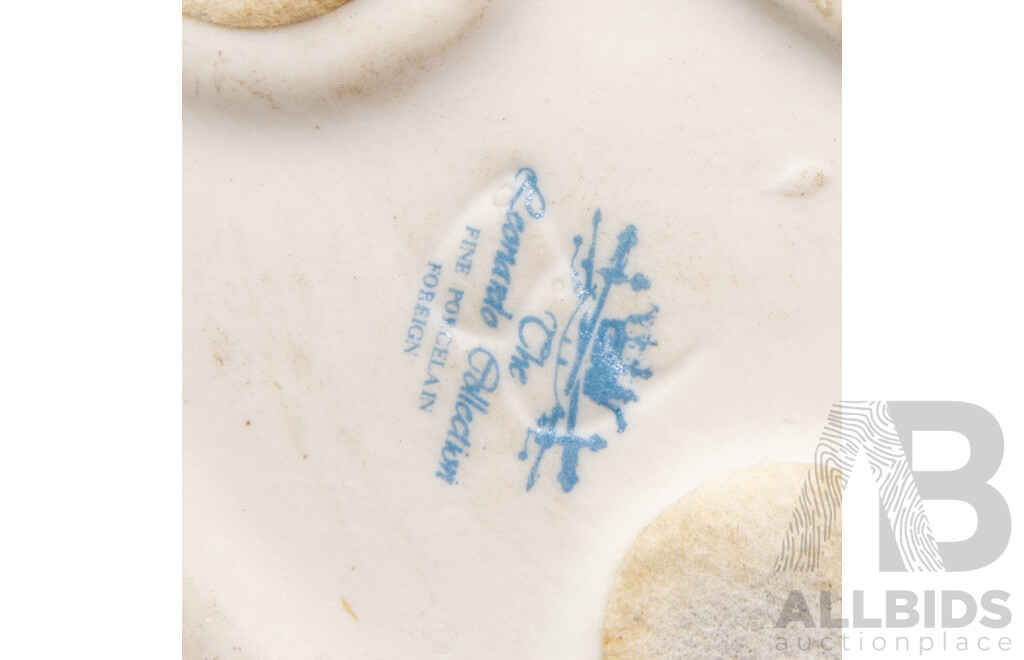 Vintage Owls Ornament Figurine The Leonardo Collection Fine Porcelain