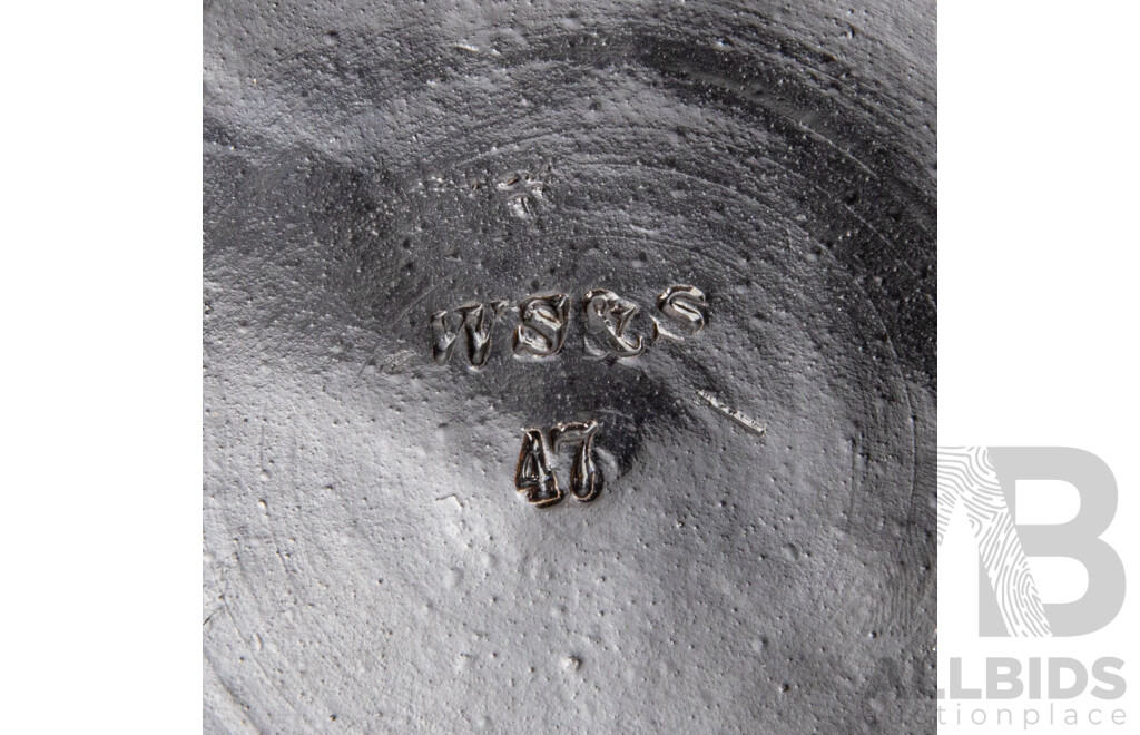 Pair of Antique William Schiller and Sons Baroque Plates