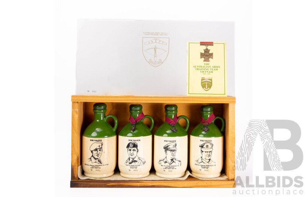 Limited Edition Australian Army Training Team Vietnam (AATTV) Port Set - Vietnam VC Winners