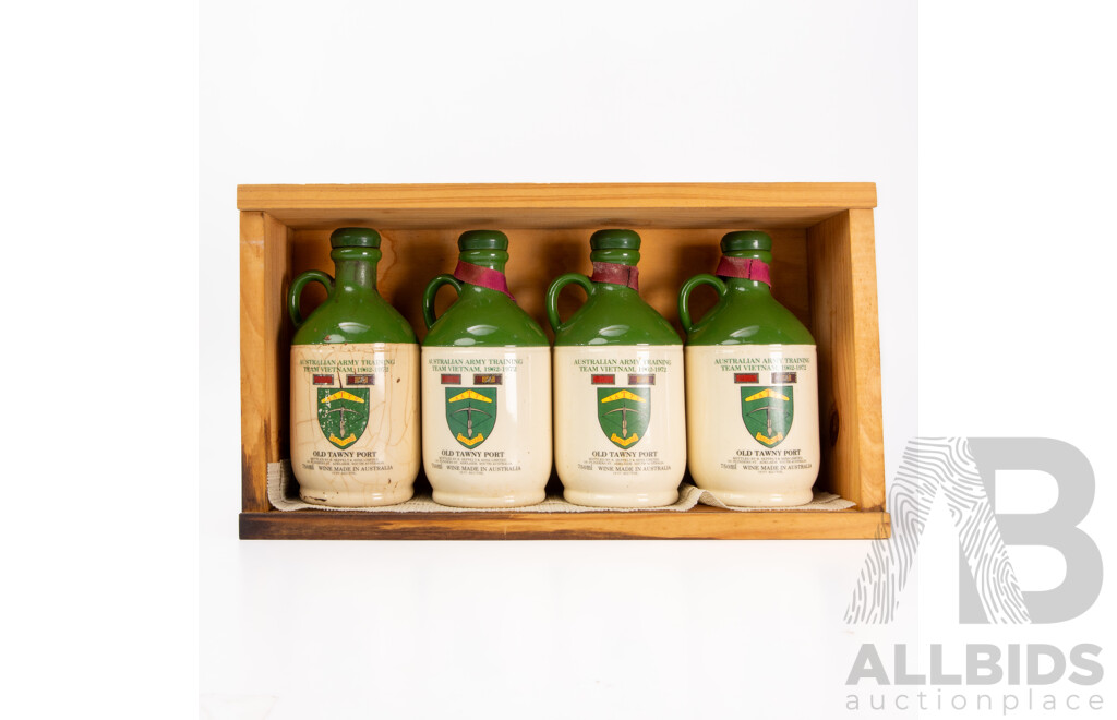 Limited Edition Australian Army Training Team Vietnam (AATTV) Port Set - Vietnam VC Winners