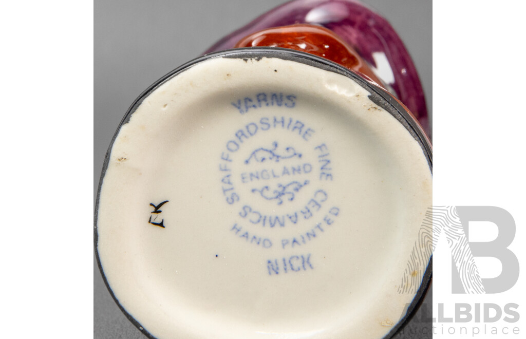 Collection of 5 Miniature Toby Jugs