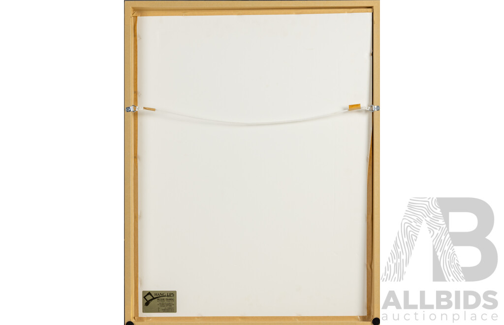 Vintage Signed Gough Whitlam Labour Party Poster (1972), 66 x 52 cm (frame)