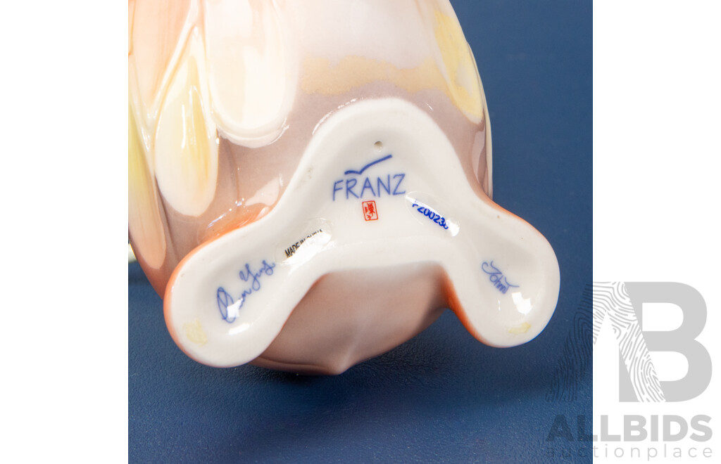 Franz Porcelain Butterfly Collection Figurine Candle Holder