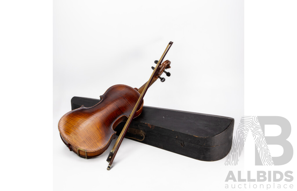 Antique (1700s) Antonius Stradivarius Style Cremonensis Faciebat Anno Violin